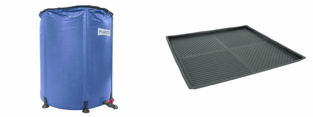 A tray and a tank to hold and deliver the nutrients for your growth